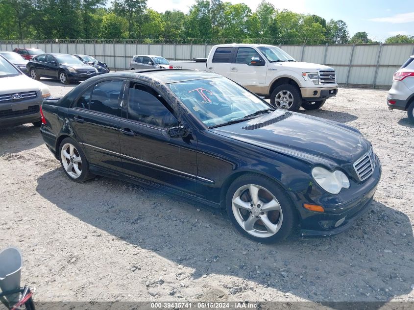 2006 Mercedes-Benz C 230 Sport VIN: WDBRF52H36F762507 Lot: 39435741