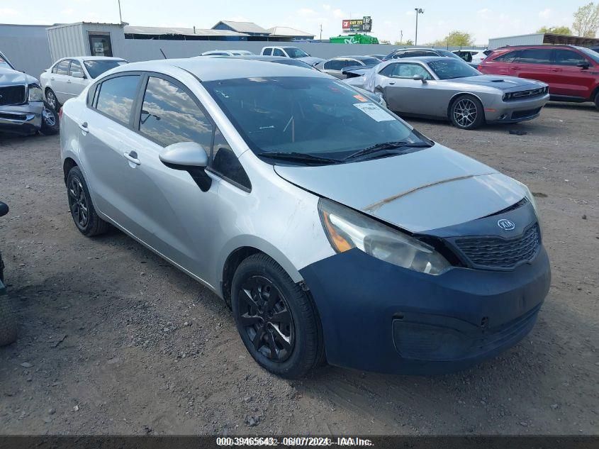 2013 Kia Rio Lx VIN: KNADM4A35D6108443 Lot: 39465643