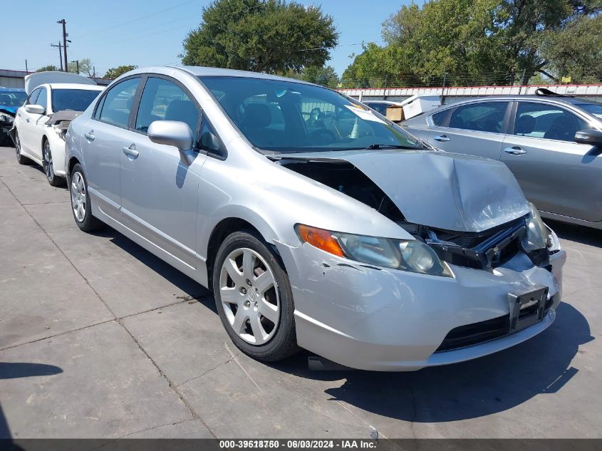 2008 Honda Civic Lx VIN: 1HGFA165X8L043059 Lot: 39518750