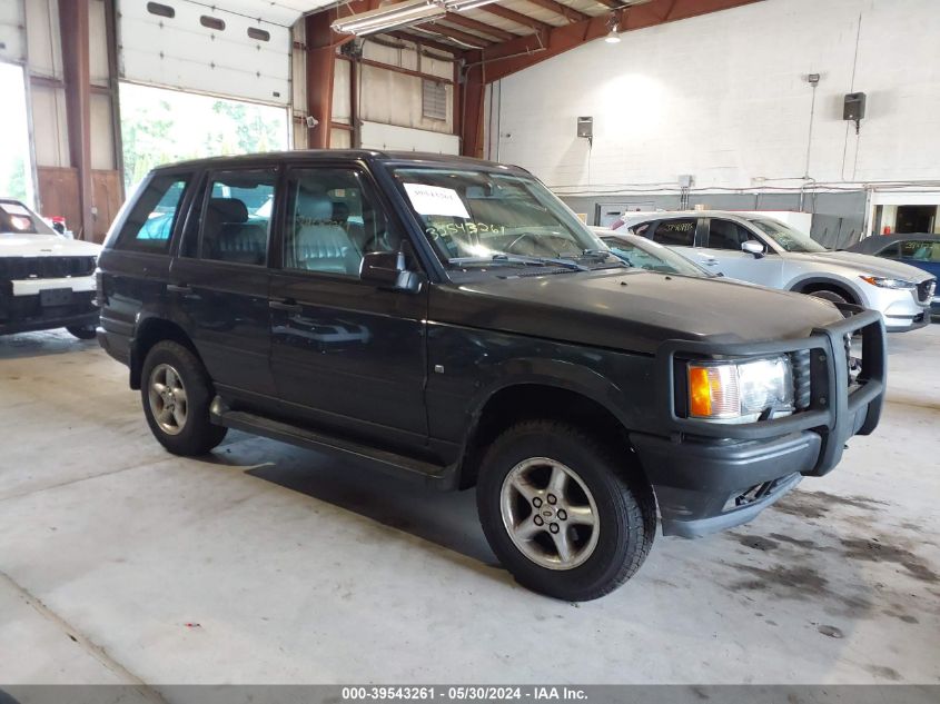 2000 Land Rover Range Rover 4.0 Se VIN: SALPV1543YA443212 Lot: 39543261