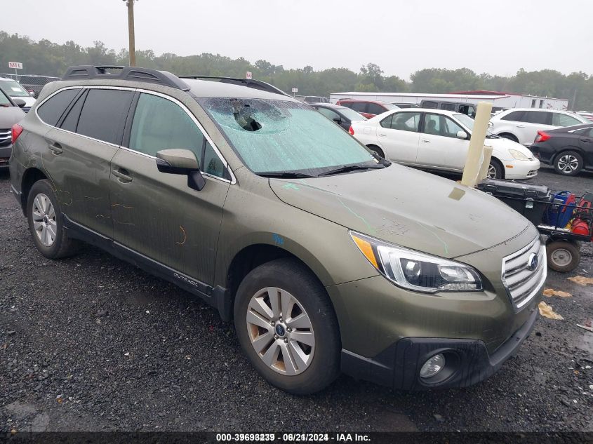 2015 Subaru Outback 2.5I Premium VIN: 4S4BSAFCXF3311805 Lot: 39693239