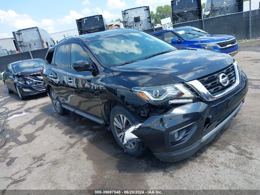 2018 Nissan Pathfinder Sl VIN: 5N1DR2MN7JC642414 Lot: 39697548