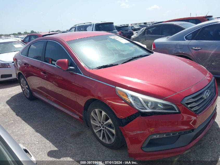 2015 Hyundai Sonata Sport VIN: 5NPE34AF8FH034951 Lot: 39759696