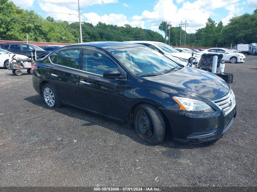 2014 Nissan Sentra S VIN: 3N1AB7AP4EY277785 Lot: 39783006