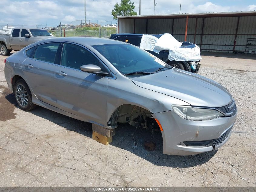 2015 Chrysler 200 Limited VIN: 1C3CCCAB9FN660768 Lot: 39795180