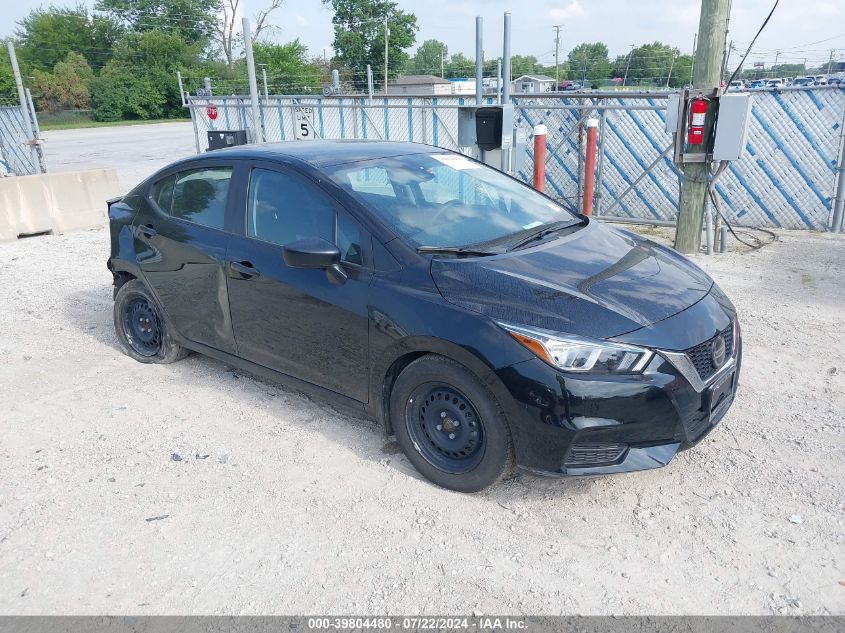 2022 Nissan Versa 1.6 S Xtronic Cvt VIN: 3N1CN8DV9NL847390 Lot: 39804480