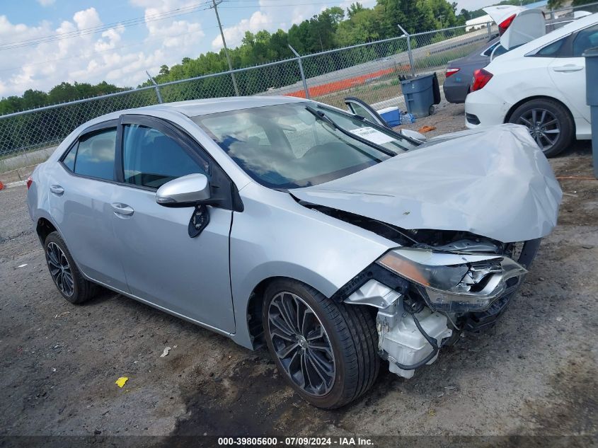 2015 Toyota Corolla S Plus VIN: 2T1BURHE9FC472116 Lot: 39805600