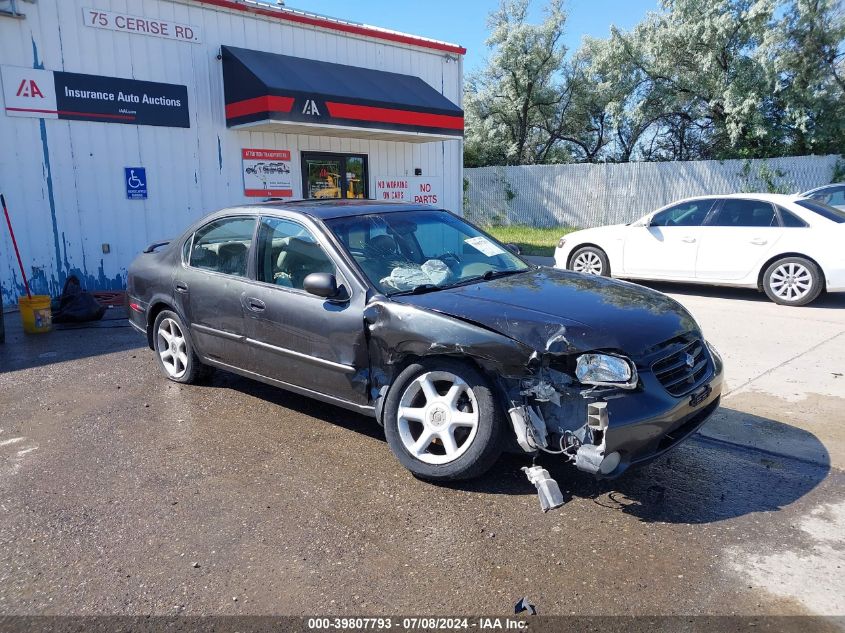 2001 Nissan Maxima Se VIN: JN1CA31A31T112460 Lot: 39807793