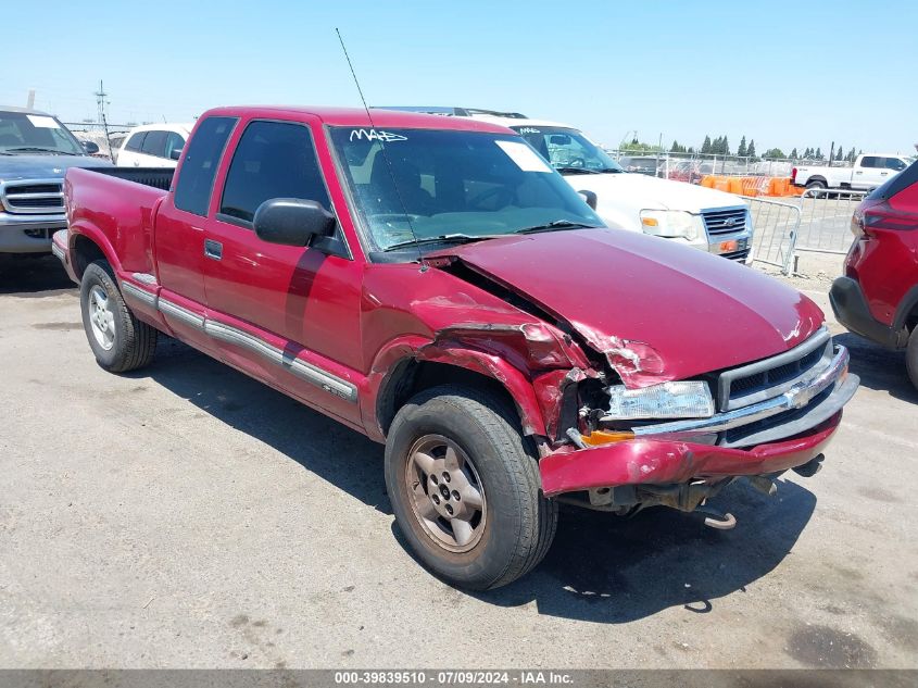 1998 Chevrolet S-10 Ls Fleetside VIN: 1GCCS19X4W8211001 Lot: 39839510