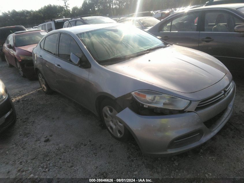 2015 Dodge Dart Se VIN: 1C3CDFAA1FD370102 Lot: 39846626