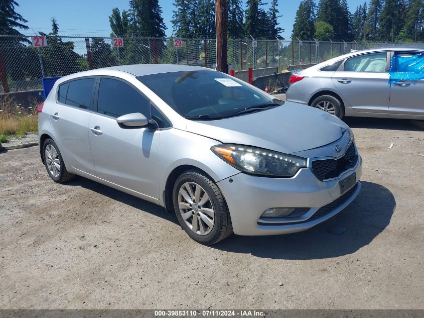 2015 Kia Forte Ex VIN: KNAFX5A86F5303414 Lot: 39853110