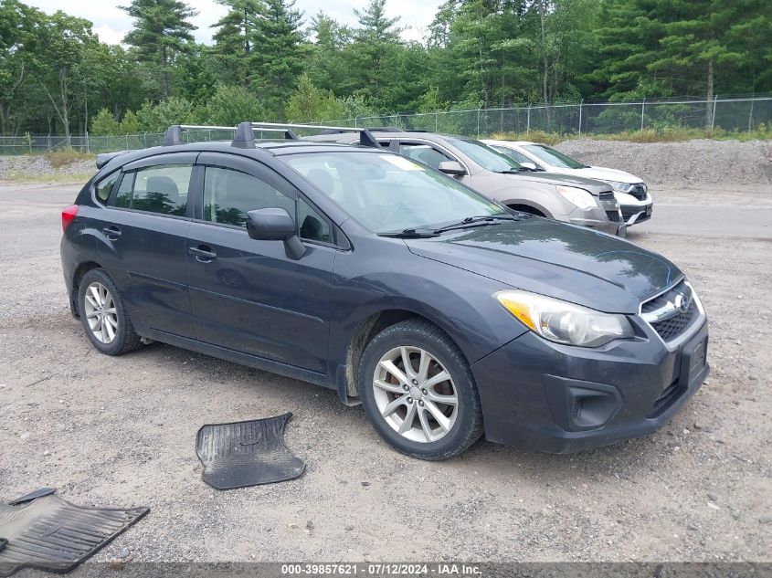 2013 Subaru Impreza 2.0I Premium VIN: JF1GPAC60D1896368 Lot: 39857621