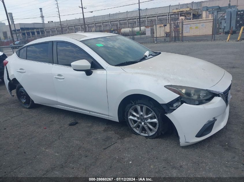 2014 Mazda Mazda3 I Touring VIN: JM1BM1V77E1109467 Lot: 39860267