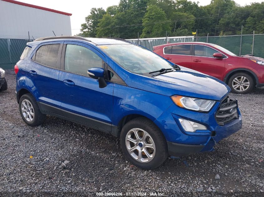 2020 Ford Ecosport Se VIN: MAJ6S3GL1LC341647 Lot: 39866206