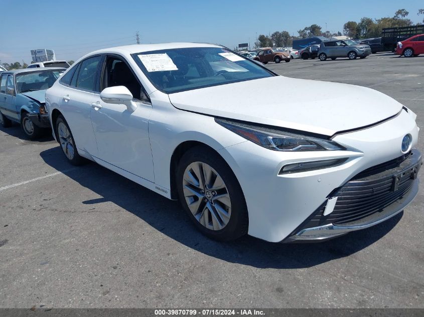 2022 Toyota Mirai Xle VIN: JTDAAAAA3NA006455 Lot: 39870799