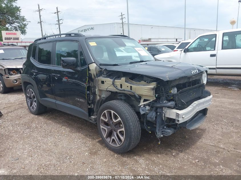 2015 Jeep Renegade Latitude VIN: ZACCJABT0FPC31099 Lot: 39889876