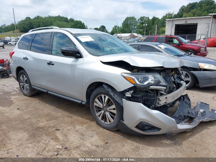 2017 Nissan Pathfinder Sv VIN: 5N1DR2MM8HC667839 Lot: 39890188