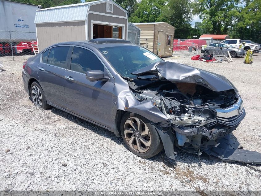 2016 Honda Accord Ex-L VIN: 1HGCR2F87GA000935 Lot: 39890463