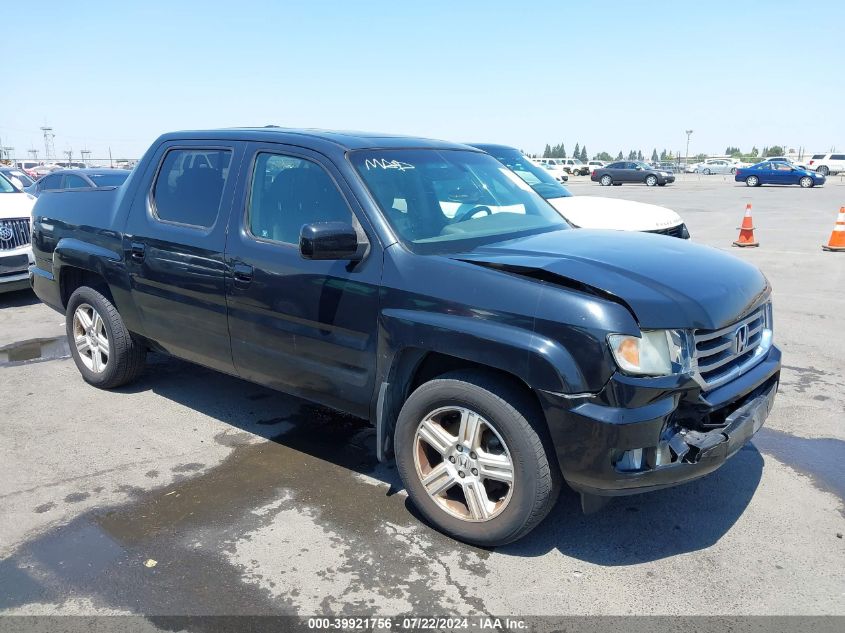 2012 Honda Ridgeline Rtl VIN: 5FPYK1F50CB002592 Lot: 39921756