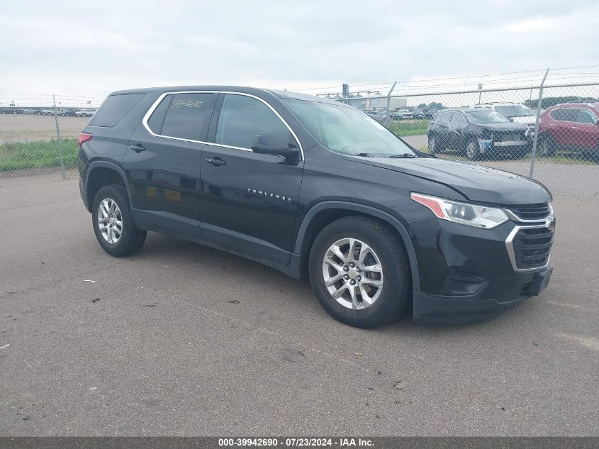 2018 Chevrolet Traverse Ls VIN: 1GNERFKW6JJ182077 Lot: 39942690