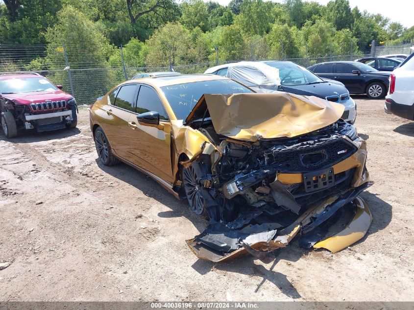 2022 Acura Tlx Type S VIN: 19UUB7F09NA001534 Lot: 40036196