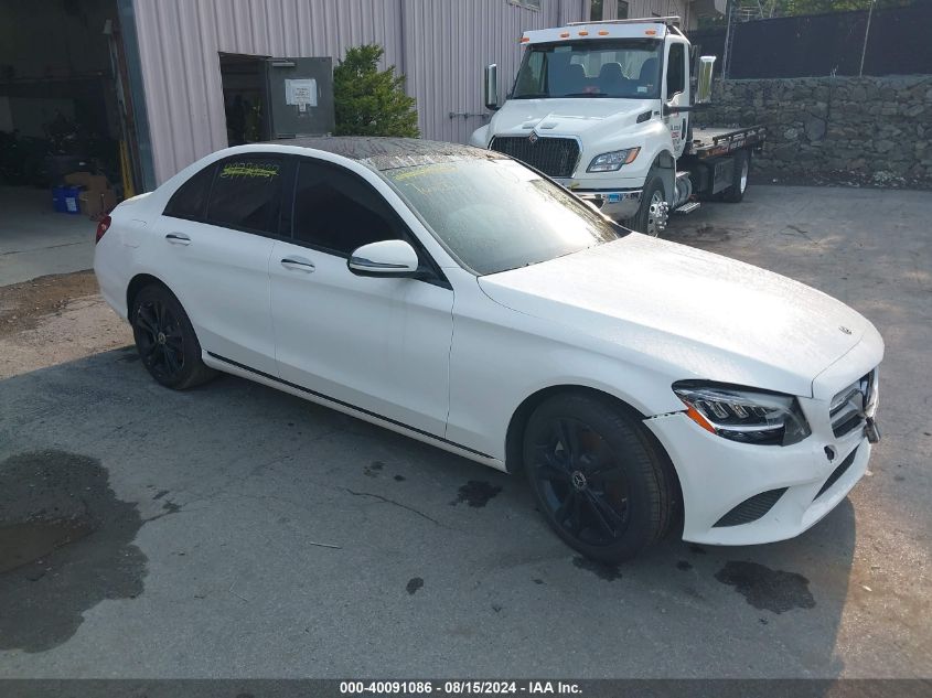 2021 Mercedes-Benz C 300 4Matic VIN: W1KWF8EB2MR637075 Lot: 40091086