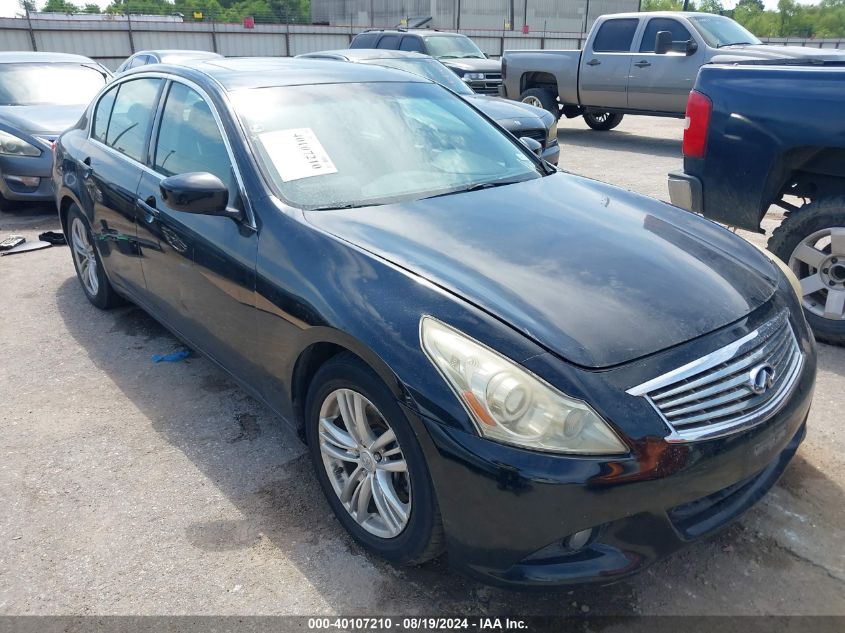 2013 Infiniti G37 Journey VIN: JN1CV6AP9DM303986 Lot: 40107210