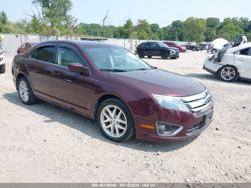 2011 Ford Fusion Sel VIN: 3FAHP0JA7BR340339 Lot: 40129340