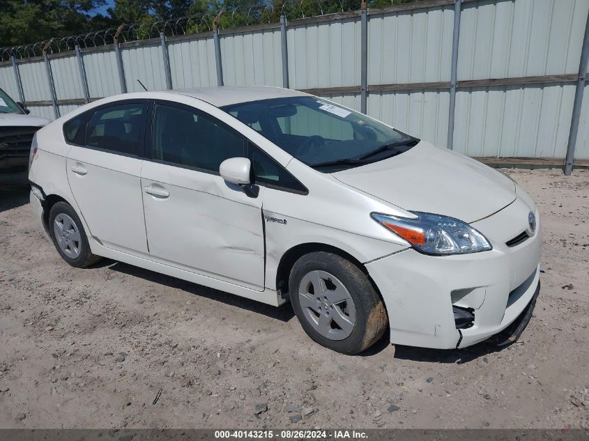 2011 Toyota Prius Three VIN: JTDKN3DU2B5337140 Lot: 40143215