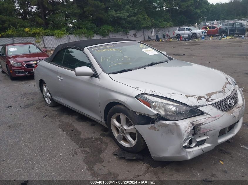 2007 Toyota Camry Solara Sle VIN: 4T1FA38P27U128457 Lot: 40153041