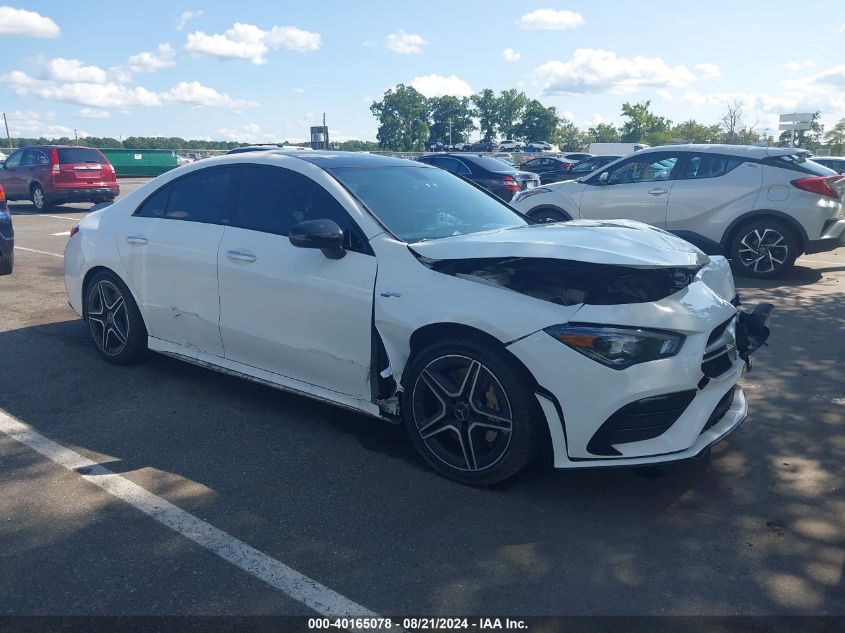 2021 Mercedes-Benz Amg Cla 35 4Matic VIN: W1K5J5BB9MN173951 Lot: 40165078