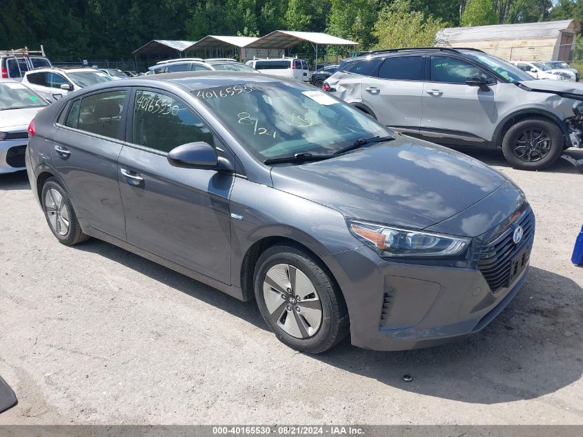 2019 Hyundai Ioniq Hybrid Blue VIN: KMHC65LC4KU107381 Lot: 40165530