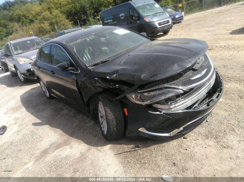 2015 Chrysler 200 Limited VIN: 1C3CCCAB9FN599115 Lot: 40180449