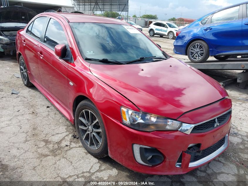 2017 Mitsubishi Lancer Es VIN: JA32U2FU1HU008789 Lot: 40208478