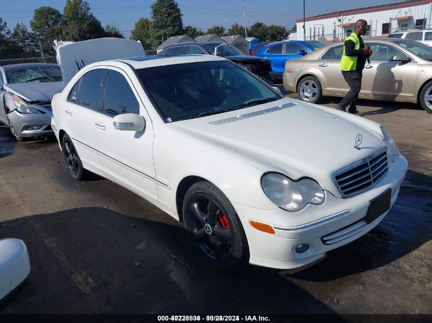 2006 Mercedes-Benz C 280 Luxury 4Matic VIN: WDBRF92H86F785580 Lot: 40228834