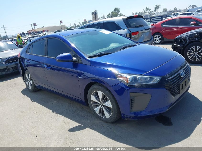 2019 Hyundai Ioniq Hybrid Blue VIN: KMHC65LC3KU182427 Lot: 40235928