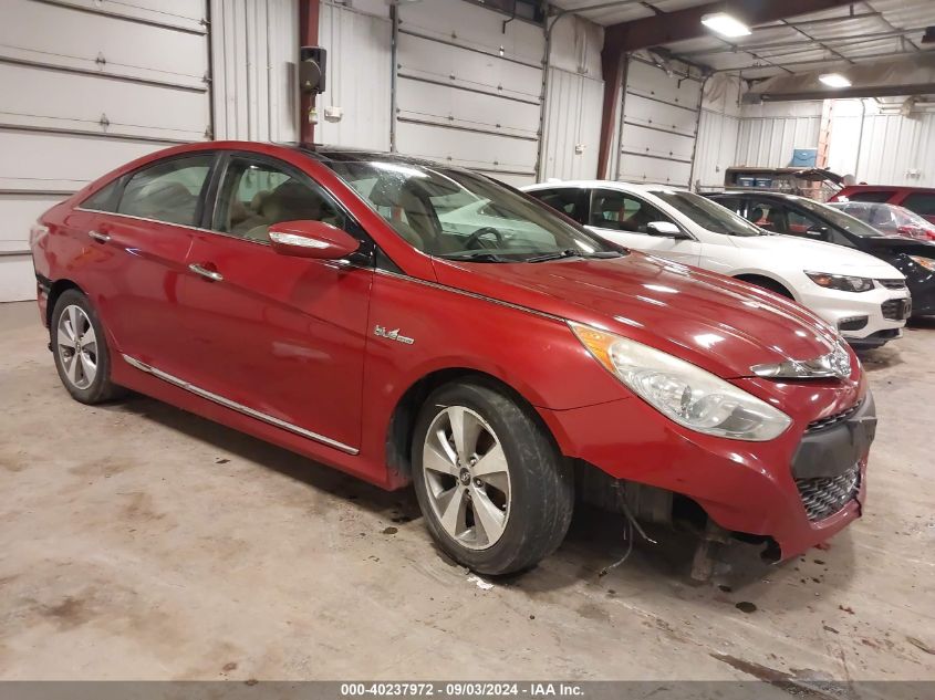 2012 Hyundai Sonata Hybrid VIN: KMHEC4A41CA038742 Lot: 40237972