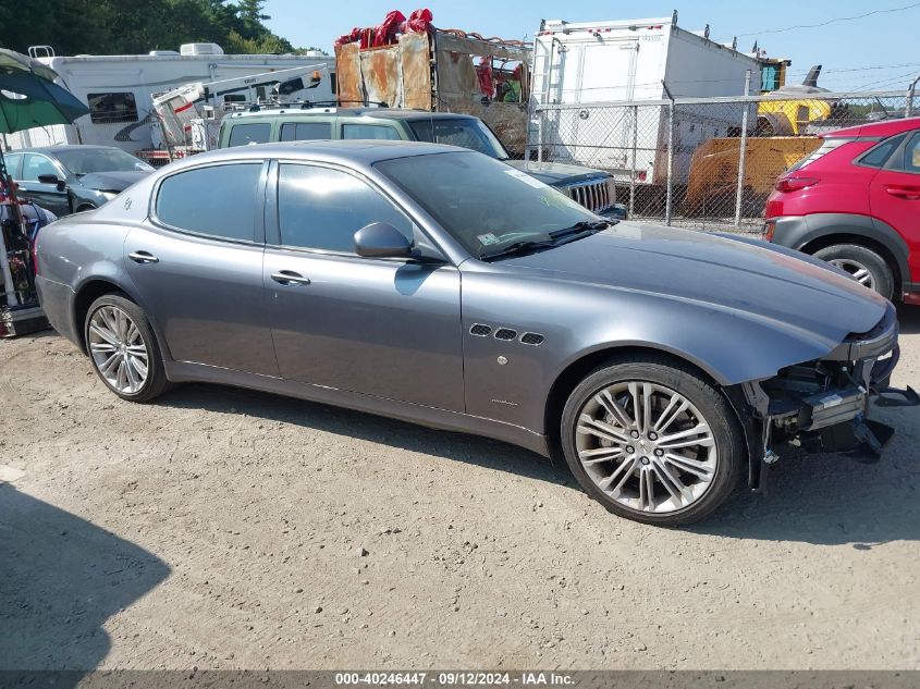 2012 Maserati Quattroporte S VIN: ZAM39JKA0C0063856 Lot: 40246447