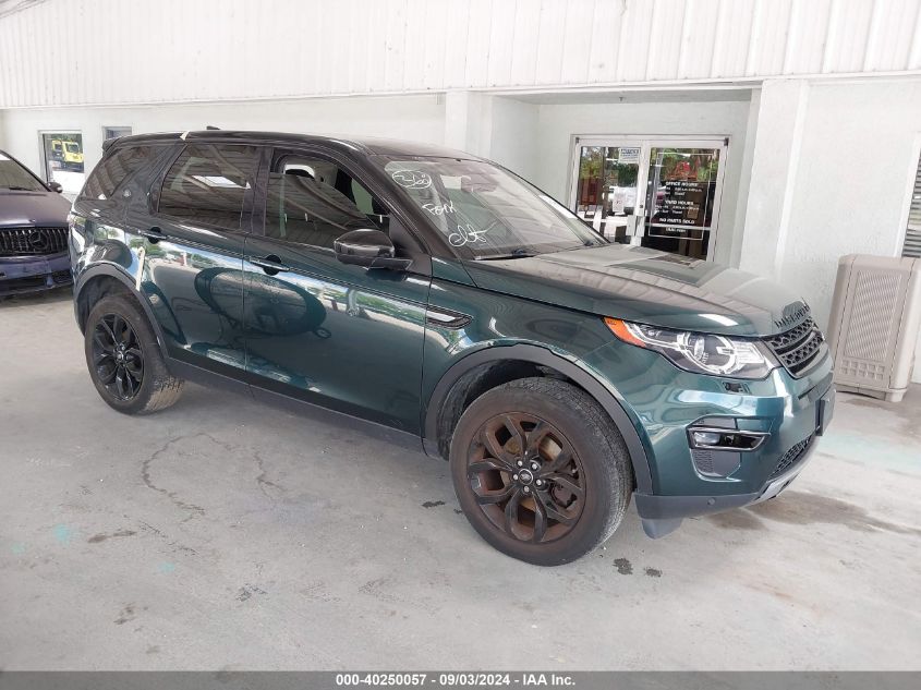 2017 Land Rover Discovery Sport Hse VIN: SALCR2BG1HH707851 Lot: 40250057