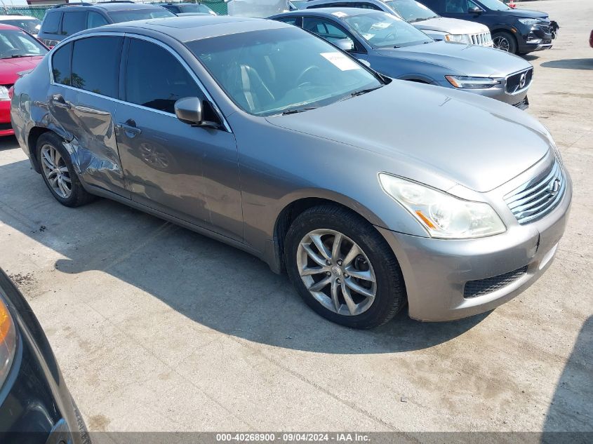 2009 Infiniti G37X VIN: JNKCV61F39M363983 Lot: 40268900