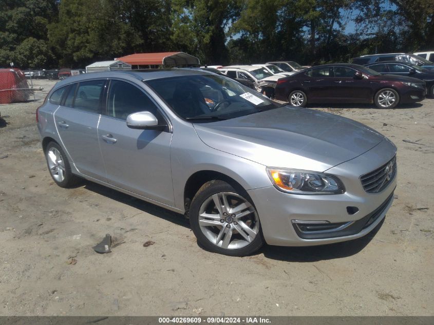 2015 Volvo V60 T5 Premier VIN: YV140MEK8F1249047 Lot: 40269609