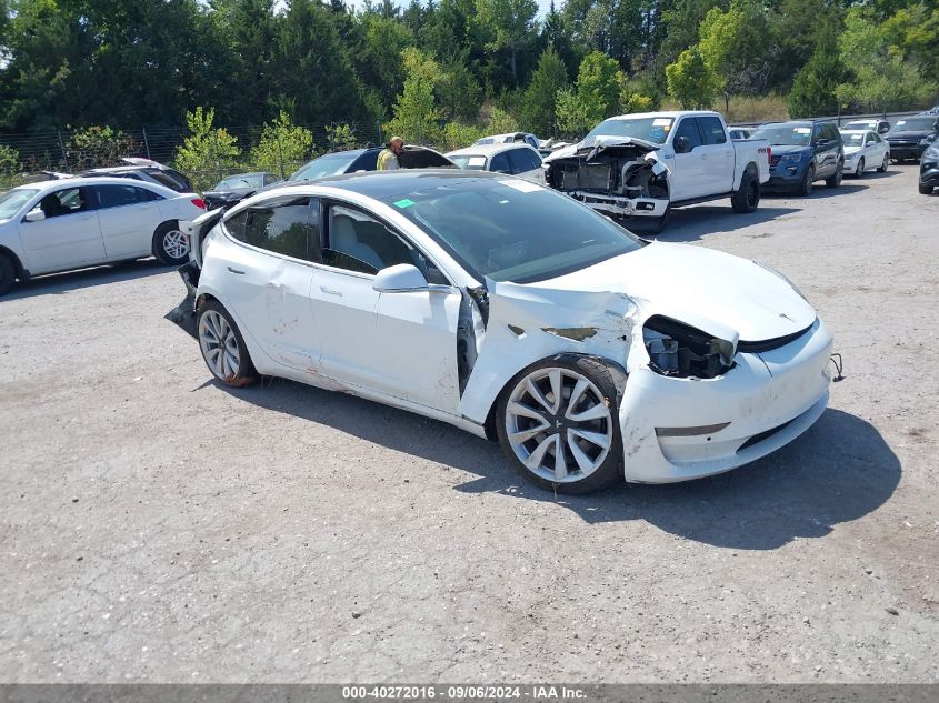 2020 Tesla Model 3 Long Range Dual Motor All-Wheel Drive VIN: 5YJ3E1EB3LF622659 Lot: 40272016