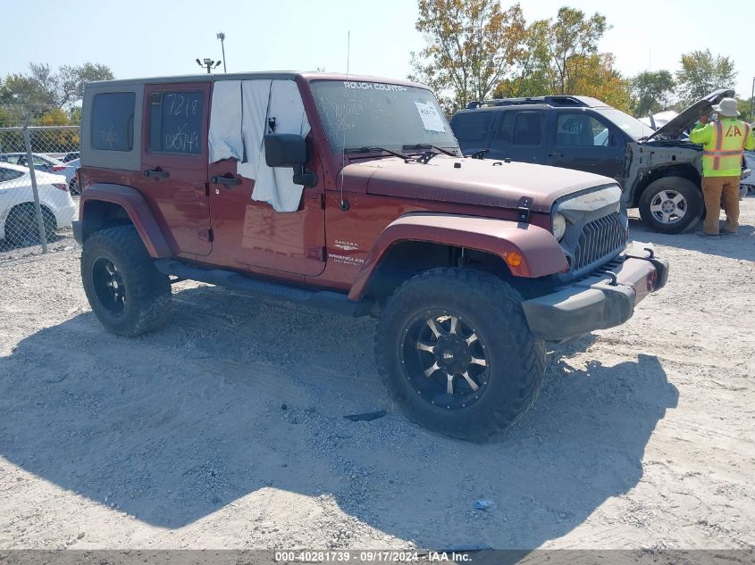 2008 Jeep Wrangler Unlimited Sahara VIN: 1J4GA591X8L537550 Lot: 40281739