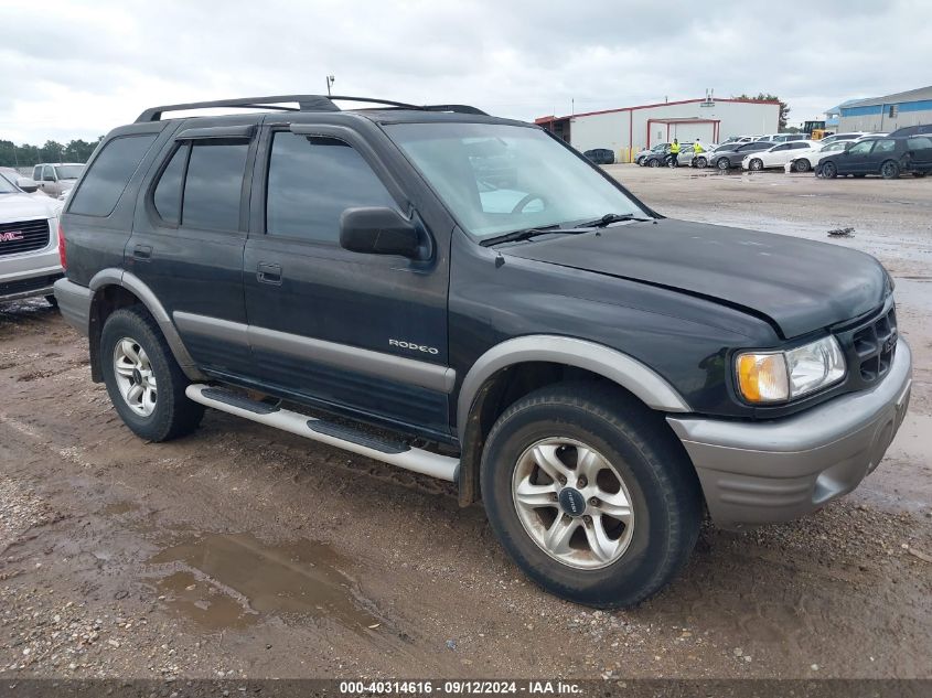 2002 Isuzu Rodeo Ls 3.2L V6/Lse 3.2L V6/S 3.2L V6 VIN: 4S2CK58W624340573 Lot: 40314616