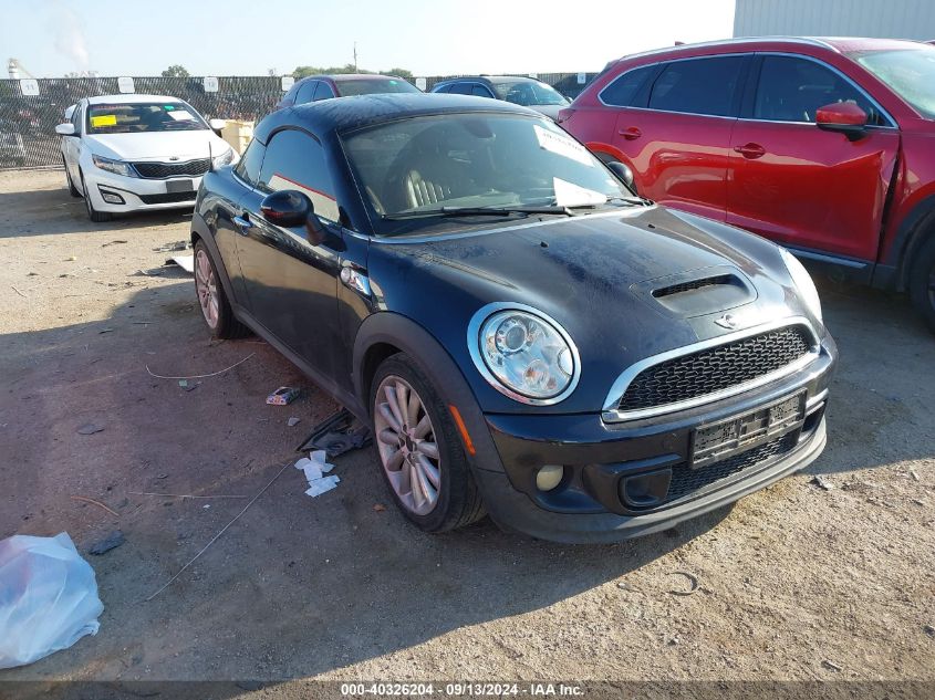 2012 Mini Cooper S VIN: WMWSX3C59CT465714 Lot: 40326204