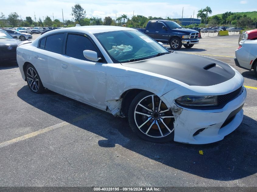 2018 Dodge Charger R/T Scat Pack Rwd VIN: 2C3CDXGJ2JH329082 Lot: 40328195