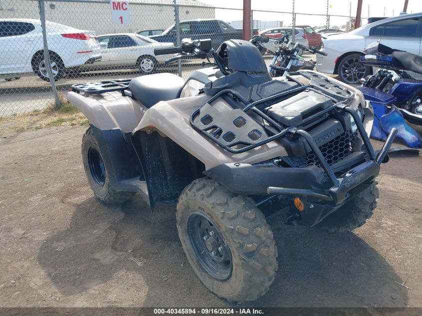 2024 Honda Trx420 Fm VIN: 1HFTE401XRJ000499 Lot: 40345894