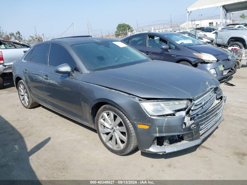 2017 Audi A4 2.0T Premium VIN: WAUGNAF47HA040319 Lot: 40349527