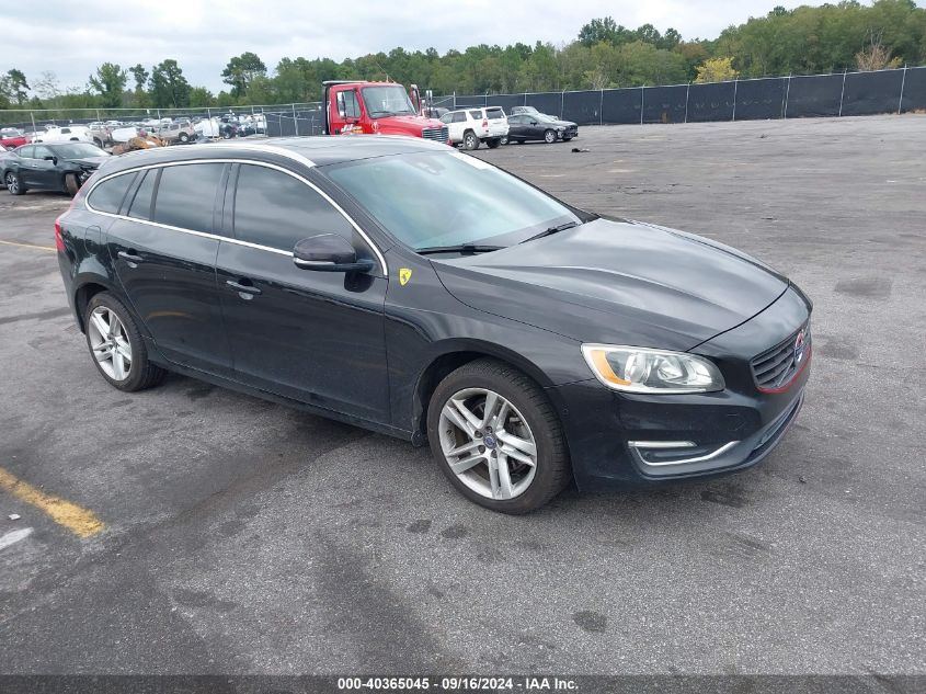 2015 Volvo V60 T5 Premier VIN: YV140MEKXF1262401 Lot: 40365045