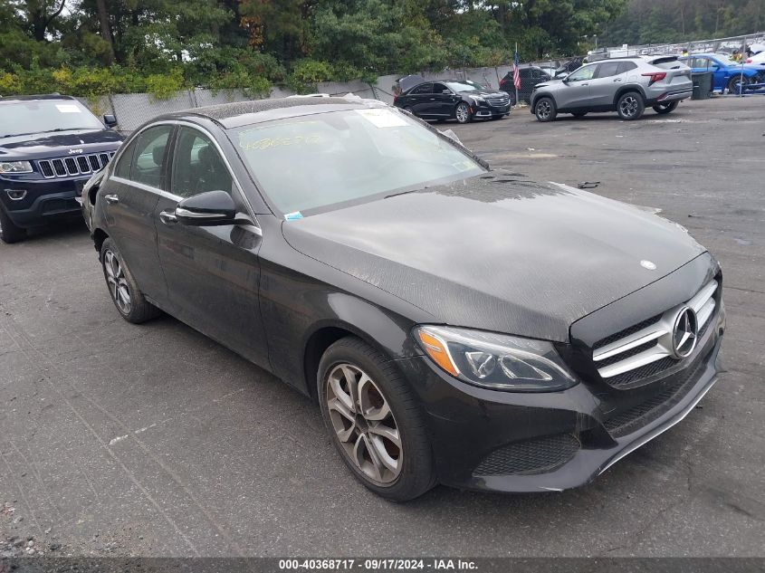 2015 Mercedes-Benz C 300 VIN: 55SWF4KB6FU026271 Lot: 40368717